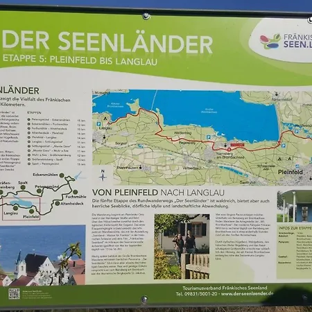 Ferienwohnung Schertel Pleinfeld Buitenkant foto